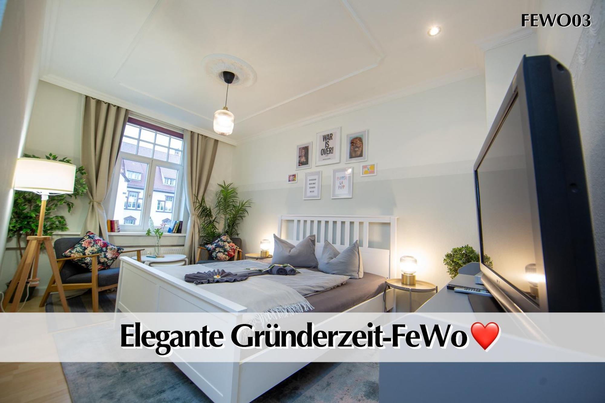 12 Fewos Im Jugendstilhaus Mit Aufzug, Terrasse, Kingsize-Bett, Smart-Tv, Etc Ερφούρτη Εξωτερικό φωτογραφία
