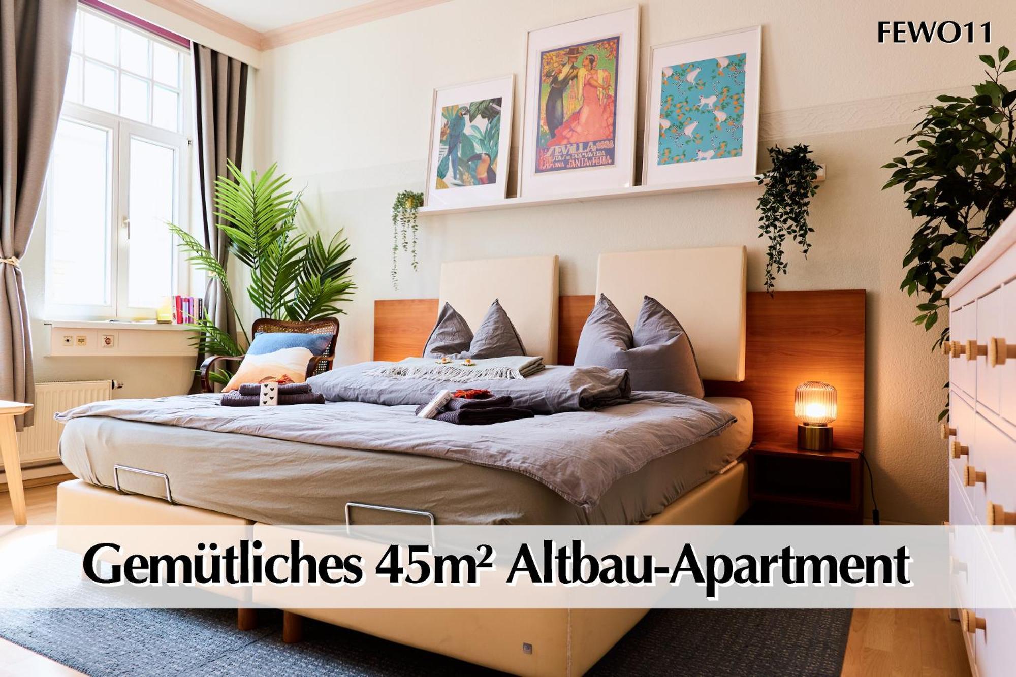 12 Fewos Im Jugendstilhaus Mit Aufzug, Terrasse, Kingsize-Bett, Smart-Tv, Etc Ερφούρτη Εξωτερικό φωτογραφία