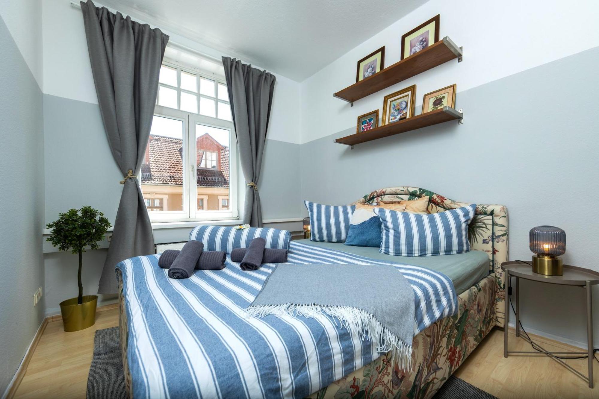 12 Fewos Im Jugendstilhaus Mit Aufzug, Terrasse, Kingsize-Bett, Smart-Tv, Etc Ερφούρτη Εξωτερικό φωτογραφία