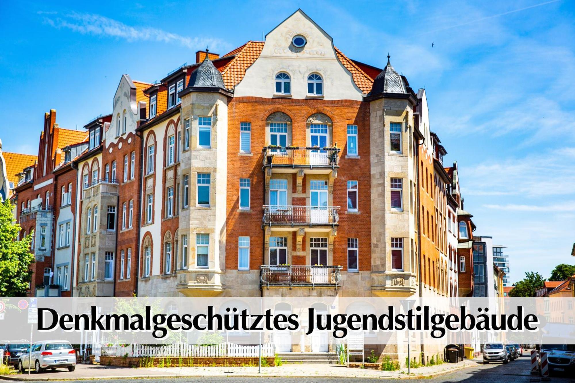 12 Fewos Im Jugendstilhaus Mit Aufzug, Terrasse, Kingsize-Bett, Smart-Tv, Etc Ερφούρτη Εξωτερικό φωτογραφία