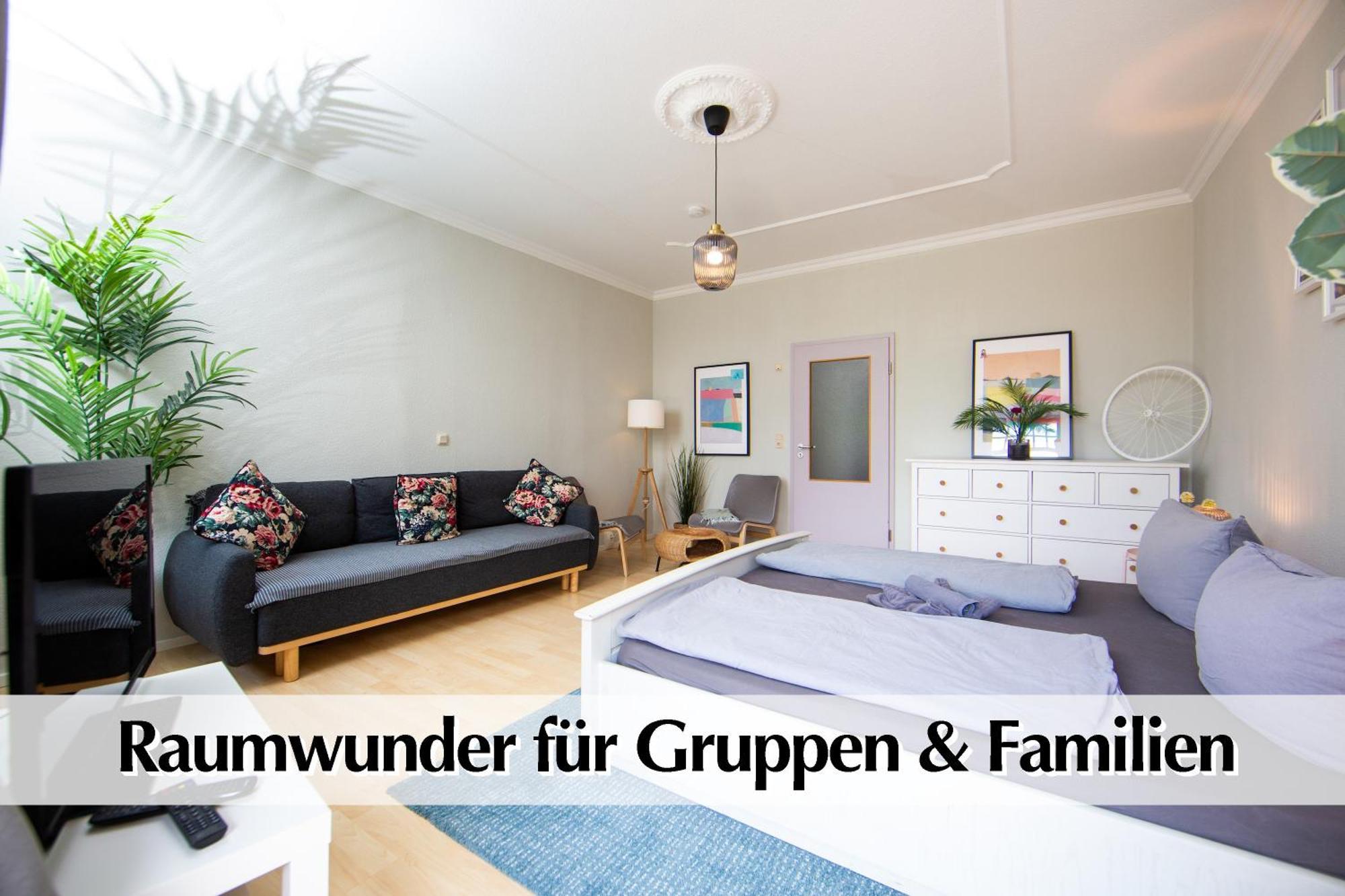 12 Fewos Im Jugendstilhaus Mit Aufzug, Terrasse, Kingsize-Bett, Smart-Tv, Etc Ερφούρτη Δωμάτιο φωτογραφία