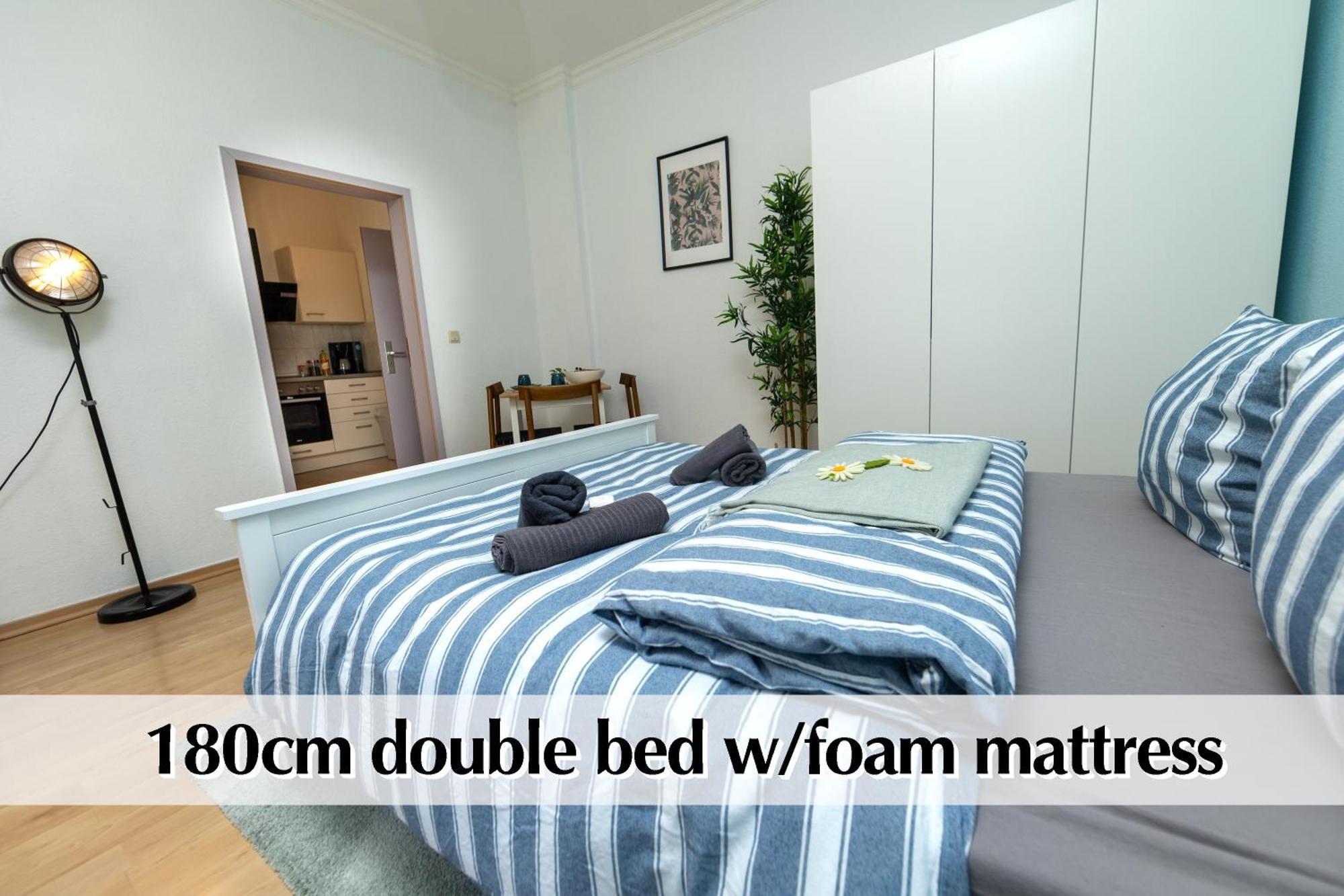 12 Fewos Im Jugendstilhaus Mit Aufzug, Terrasse, Kingsize-Bett, Smart-Tv, Etc Ερφούρτη Δωμάτιο φωτογραφία