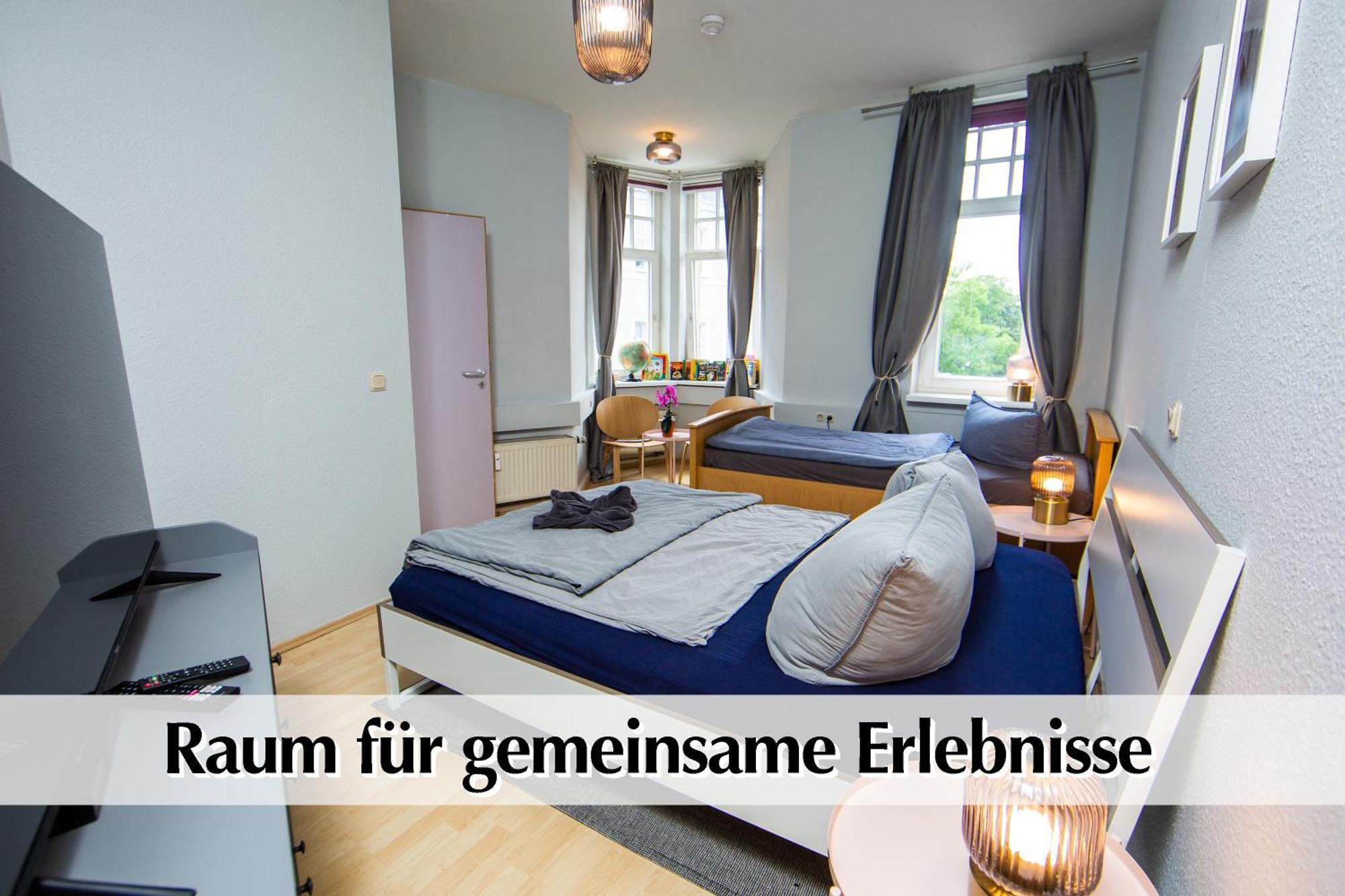 12 Fewos Im Jugendstilhaus Mit Aufzug, Terrasse, Kingsize-Bett, Smart-Tv, Etc Ερφούρτη Δωμάτιο φωτογραφία