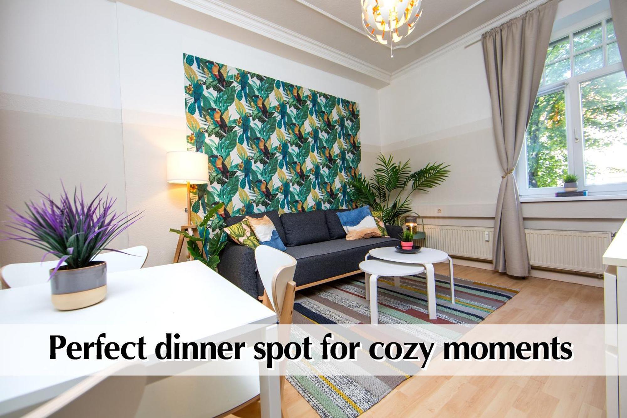 12 Fewos Im Jugendstilhaus Mit Aufzug, Terrasse, Kingsize-Bett, Smart-Tv, Etc Ερφούρτη Δωμάτιο φωτογραφία
